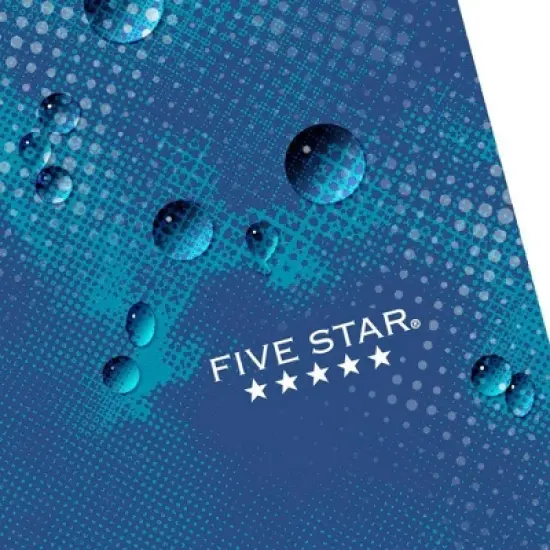 Five Star Active Subject Notebook 80ct Blue image {5}