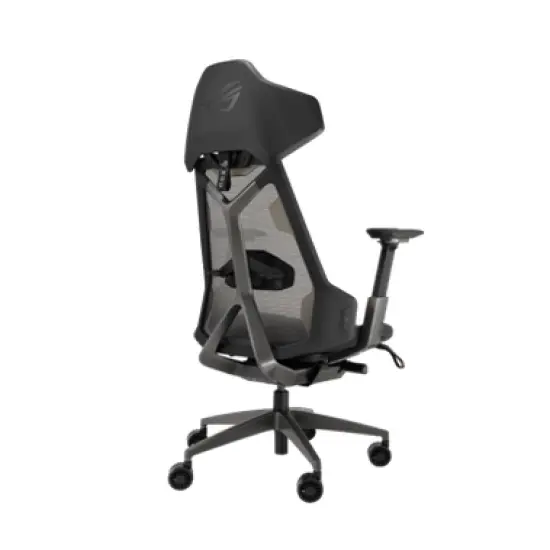 ASUS ROG Destrier Ergo Gaming Chair, Futuristic Cyborg Aesthetic, Versatile Seat Adjustments, Mobile Gaming Arm Support Mode, Acoustic Panel image {3}