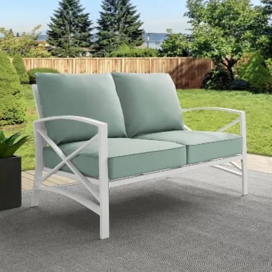 Crosley Kaplan Outdoor Patio Loveseat image {6}