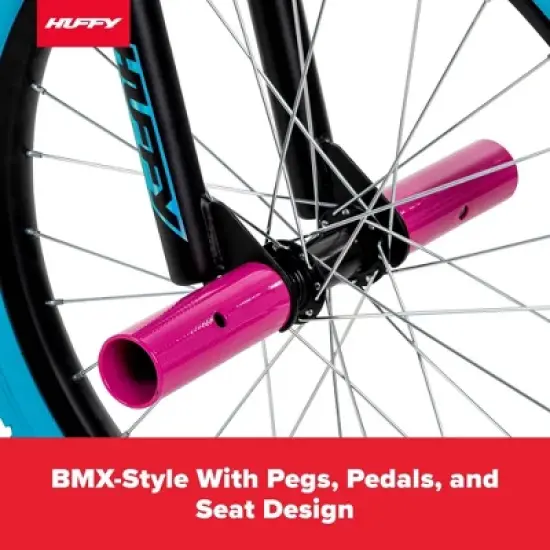 Huffy Jazzmin Kids' BMX Bike - 20" Wheels - White Gloss image {7}