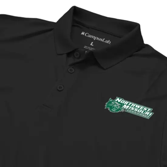 Men's Northwest Missouri State University Adult Polo Left Chest Logo image {3}