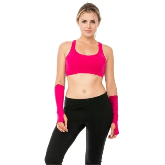 InstantFigure Activewear Compression Racer Back Sports Bra AWT019 image {7}