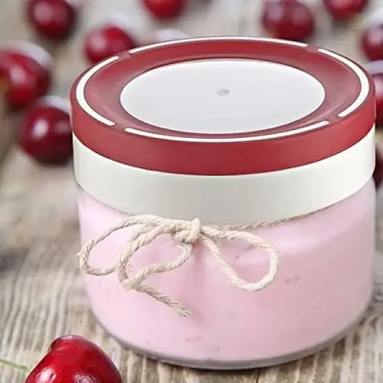 Tribello Glass Mason Jars with Lids image {4}