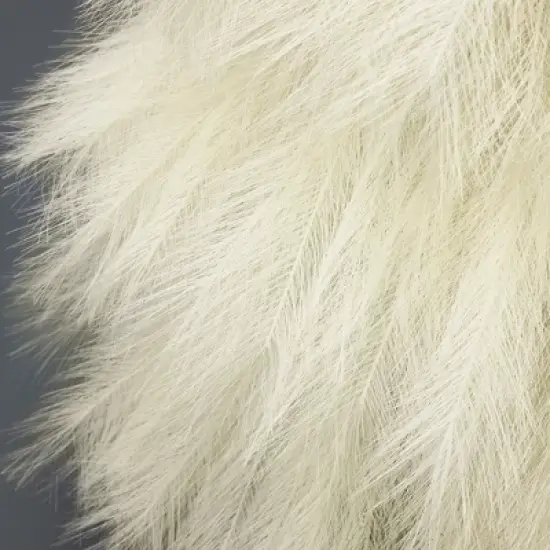 LuxenHome 6Ft Holiday Artificial Pampas Grass Tree in Natural Ivory Beige image {7}