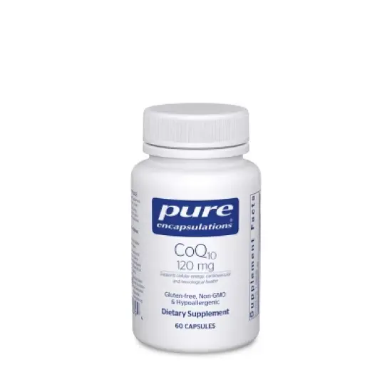 Pure Encapsulations CoQ10 120 mg - Energy, Antioxidants, Brain and Cellular Health, Cognition, and Cardiovascular Support image {10}