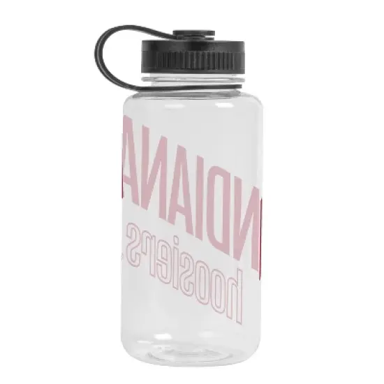 NCAA Indiana Hoosiers Portable Drinkware - 38oz: Plastic Water Bottle, Multicolor image {1}