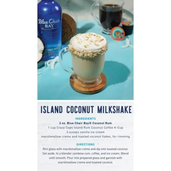 Island Rum Coconut Flavored Coffee Pods image {2}