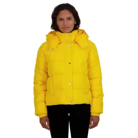 Women's Short Puffer Jacket - Sebby Collection image {4}