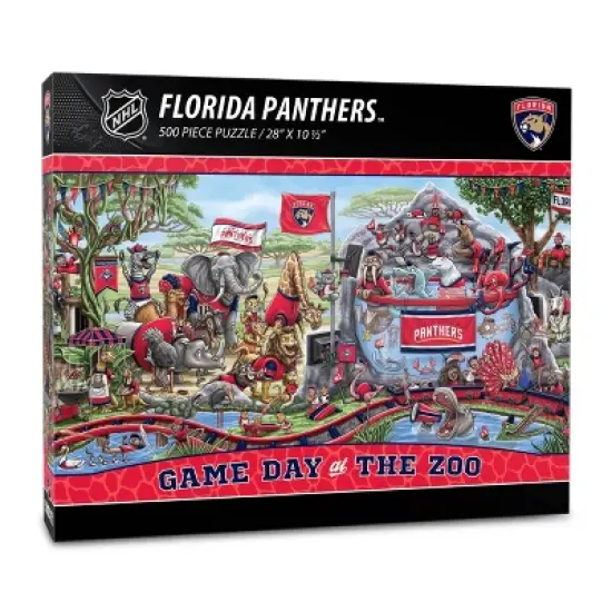 NHL Florida Panthers Game Day At The Zoo Puzzle - 500pc image {3}