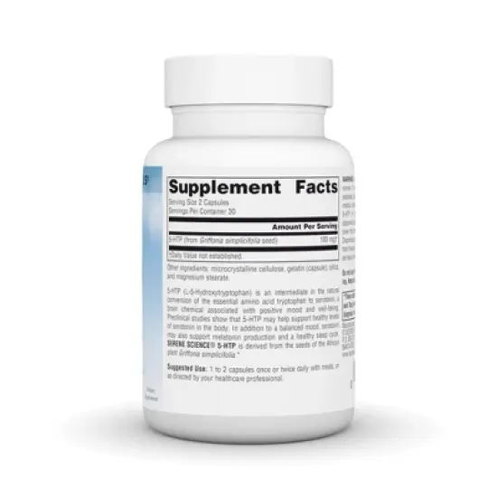 5-HTP 50MG by Source Naturals, Inc.  -  60 Capsule image {1}
