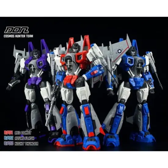 BP02 Azure Flash Model Kit | Don Models Action figures image {4}