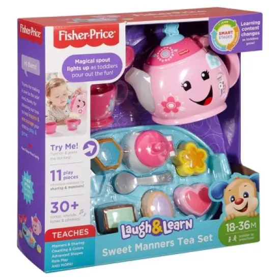 Fisher-Price Laugh and Learn Sweet Manners Tea Set image {14}