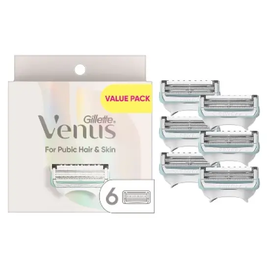 Venus Intimate Grooming Razors for Women Blade Refills image {11}
