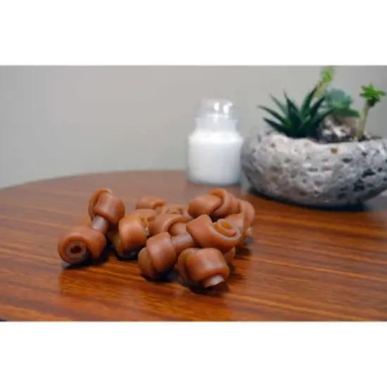 Nutri Chomps Peanut Butter Mini Knot Dog Treats - 5.08oz image {3}