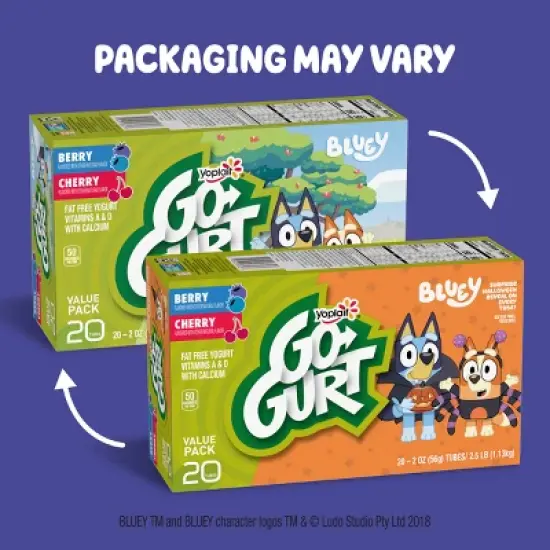 Yoplait Go-Gurt Fat Free Kids' Yogurt image {1}