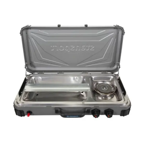 Stansport Boulder Series Propane Stove & Grill Combo image {7}
