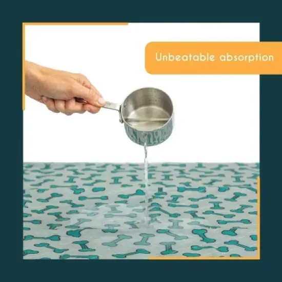 rocket & rex Washable Reusable Pee Pads for Dogs - L image {2}