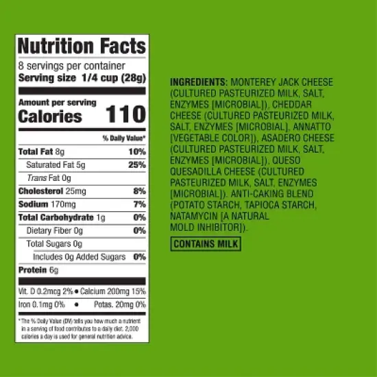 Shredded Mexican-Style Cheese - 8oz - Good & Gather&trade; image {3}