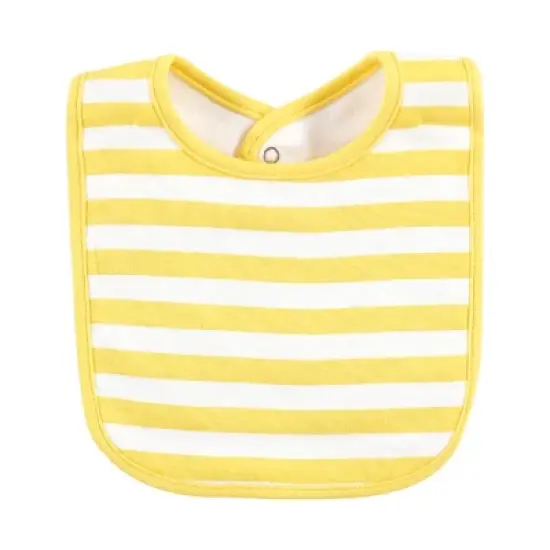 Hudson Baby Infant Boy Cotton Bibs, Bananas, One Size image {5}