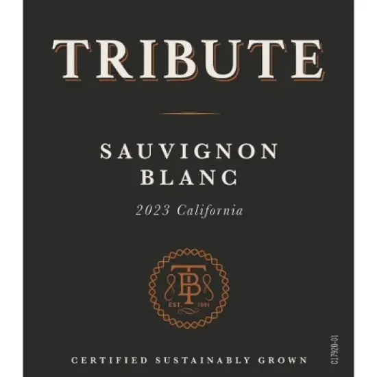 Tribute Sauvignon Blanc White Wine - 750ml Bottle image {1}