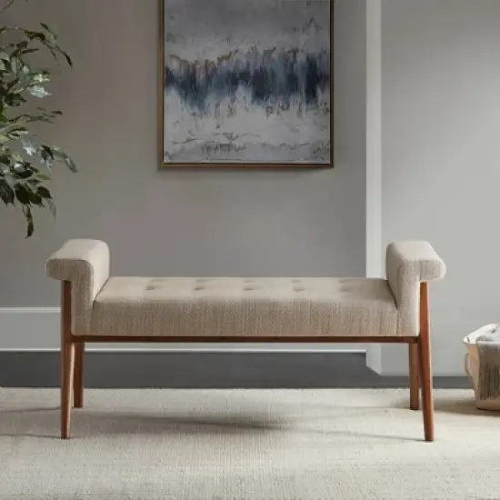 Mason Accent Bench Tan image {1}