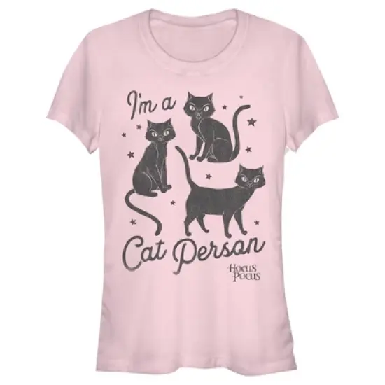 Junior's Disney Hocus Pocus I'm a Cat Person T-Shirt image {2}