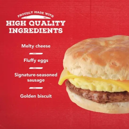 Jimmy Dean Frozen Sausage Egg & Cheese Biscuit - 8ct/36oz image {3}