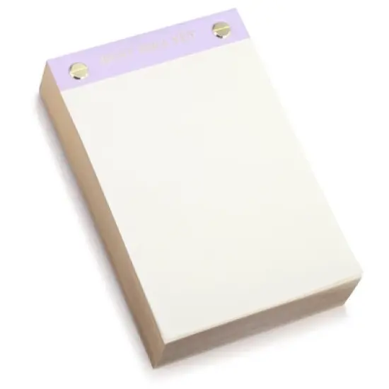 Wit & Delight Purple Desktop Notepad with Holder image {5}