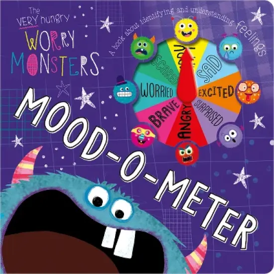 Very Hungry Worry Monsters Mood-O-Meter - by  Alexandra Robinson (Board Book) image {1}