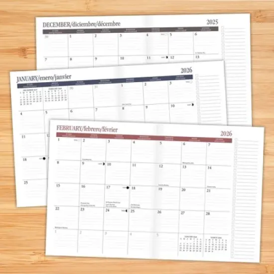 Willow Creek Press Seen This Film Academic July 2025 - June 2026 7.5"x9.5" Booklet Monthly Planner image {3}