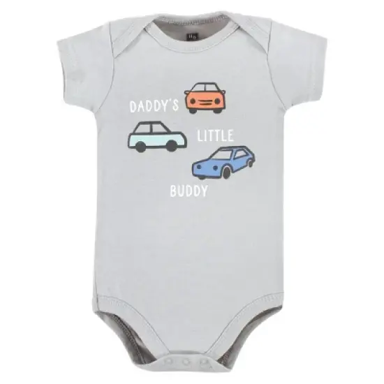 Hudson Baby Cotton Bodysuits, Fun Transportation image {2}
