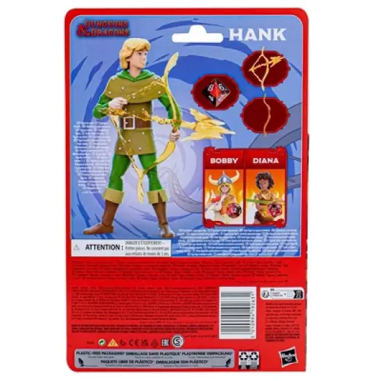 Dungeons & Dragons Cartoon Classics Hank Action Figure image {4}