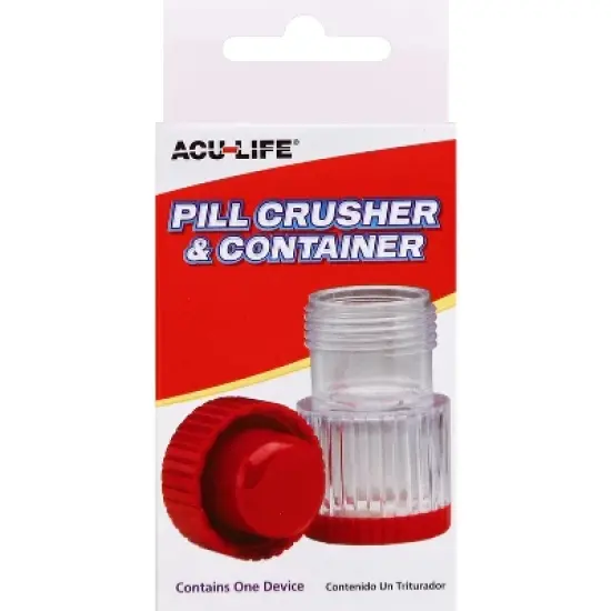Acu-Life Pill Crusher & Container image {4}