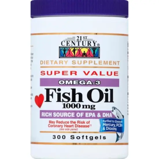 21st Century Fish Oil 300 ea image {5}