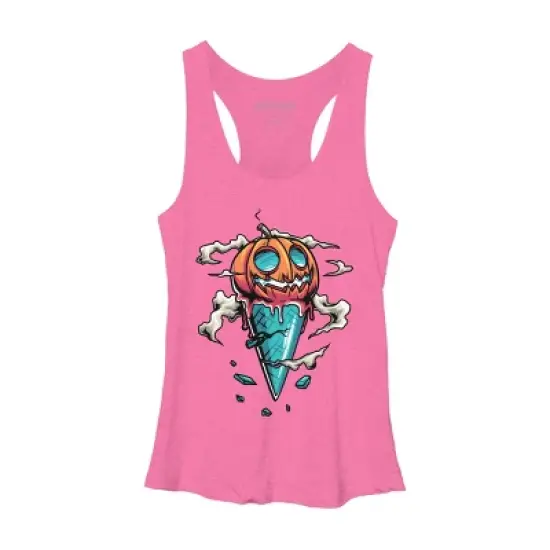 Women's Design By Humans Halloween By anggatantama Racerback Tank Top image {3}