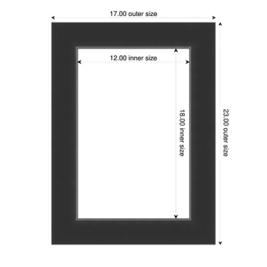 Amanti Art Corvino Black Framed Dry Erase Magnetic Board image {4}