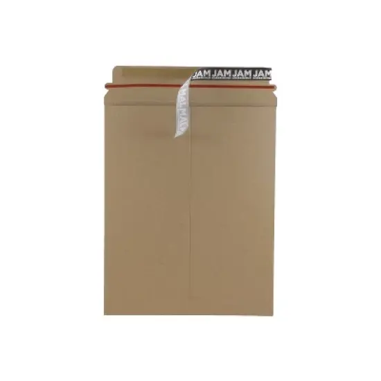 JAM Paper Stay-Flat Photo Mailer Envelopes 9.75x12.25 Self-Adhesive Closure 8866642B image {1}