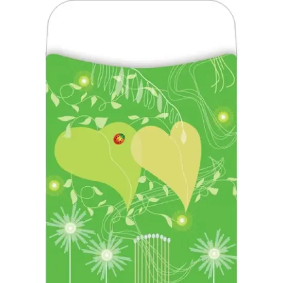 3pk 30ea Earth Day Peel & Stick Library Pockets - Barker Creek: Educational Teaching Aid for All Ages, 90 Pieces image {1}