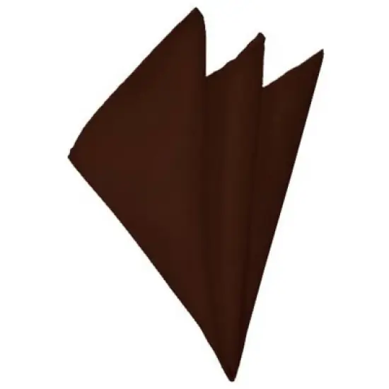 TheDapperTie - Men's Solid Color 10 Inch x 10 Inch Pocket Squares Handkerchief image {38}