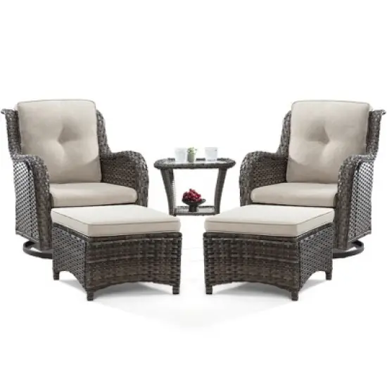 UPTIOT 5-Piece Seating Group with Cushions image {8}