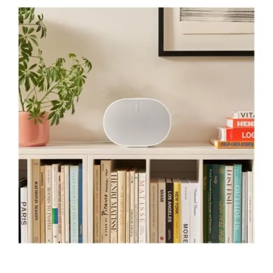 Sonos Era 300 Voice-Controlled Wireless Bluetooth Smart Speaker with Split Combo Cable Adapter with Ethernet and 3.5 mm Jack (White) image {12}