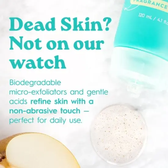 Tree To Tub Gentle Exfoliating Face Wash & Cleanser for All Skin Types-Biodegradable Micro-Exfoliators & Salicylic Acid for Radiant, Even-Looking Skin image {3}