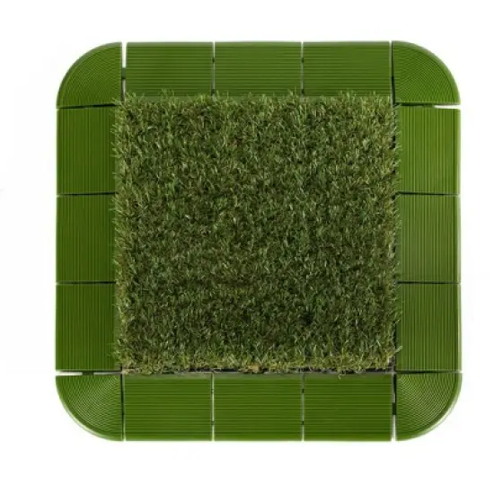 Courtyard Casual Tile Edge Kit (Green), 20 Edge and 4 Corners image {7}