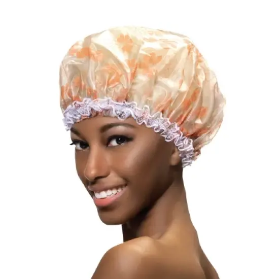 Annie International Shower Cap - Pink Floral image {1}