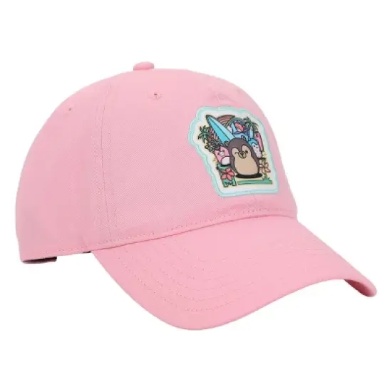 Squishmallows Beach Scene Cradle Pink Baseball Cap image {3}
