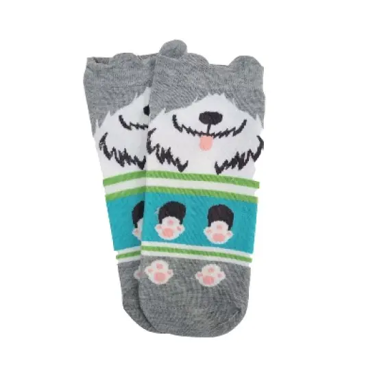 Cute Dog Patterned Ankle Socks from the Sock Panda (Women - Adult Medium) image {2}