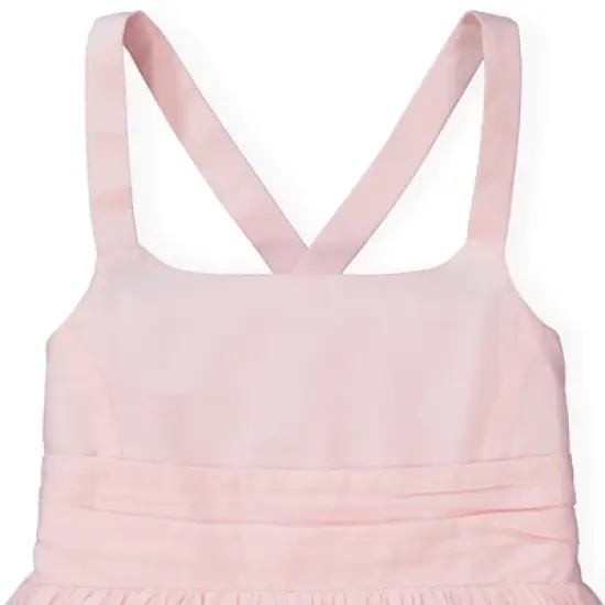 Hope & Henry Girls' Organic Cotton Special Sun Dress with Embroidered Hem, Infant image {5}