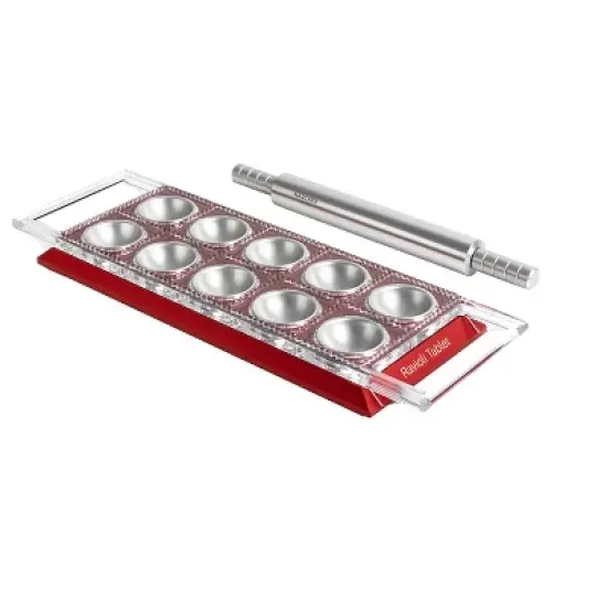 Marcato Atlas Tablet Pasta Maker, Made in Italy, Makes 10 Raviolis image {6}