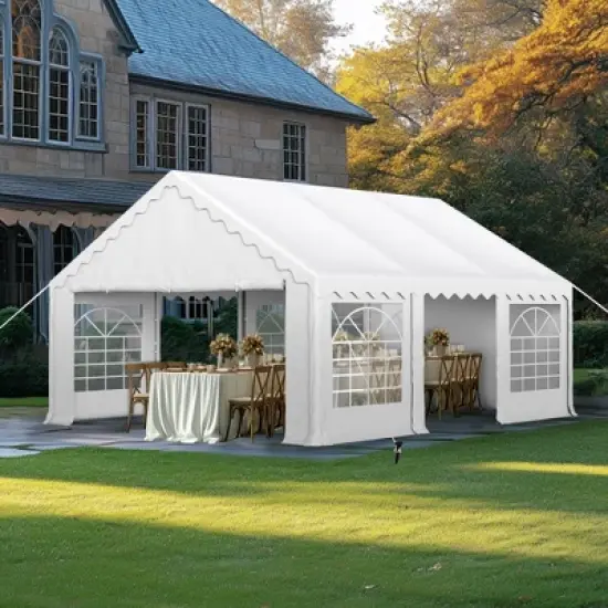 Captiva Designs Heavy-Duty Outdoor Party Tents with Removable Sidewalls - Ideal for Events and Gatherings image {16}