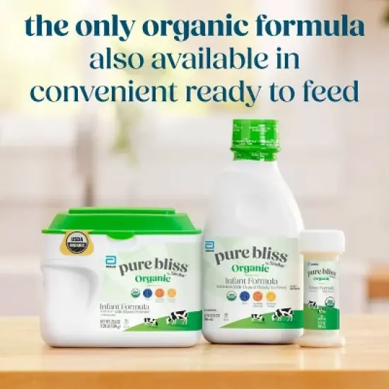 Similac Pure Bliss Organic Infant Formula Powder - 20.6oz image {8}